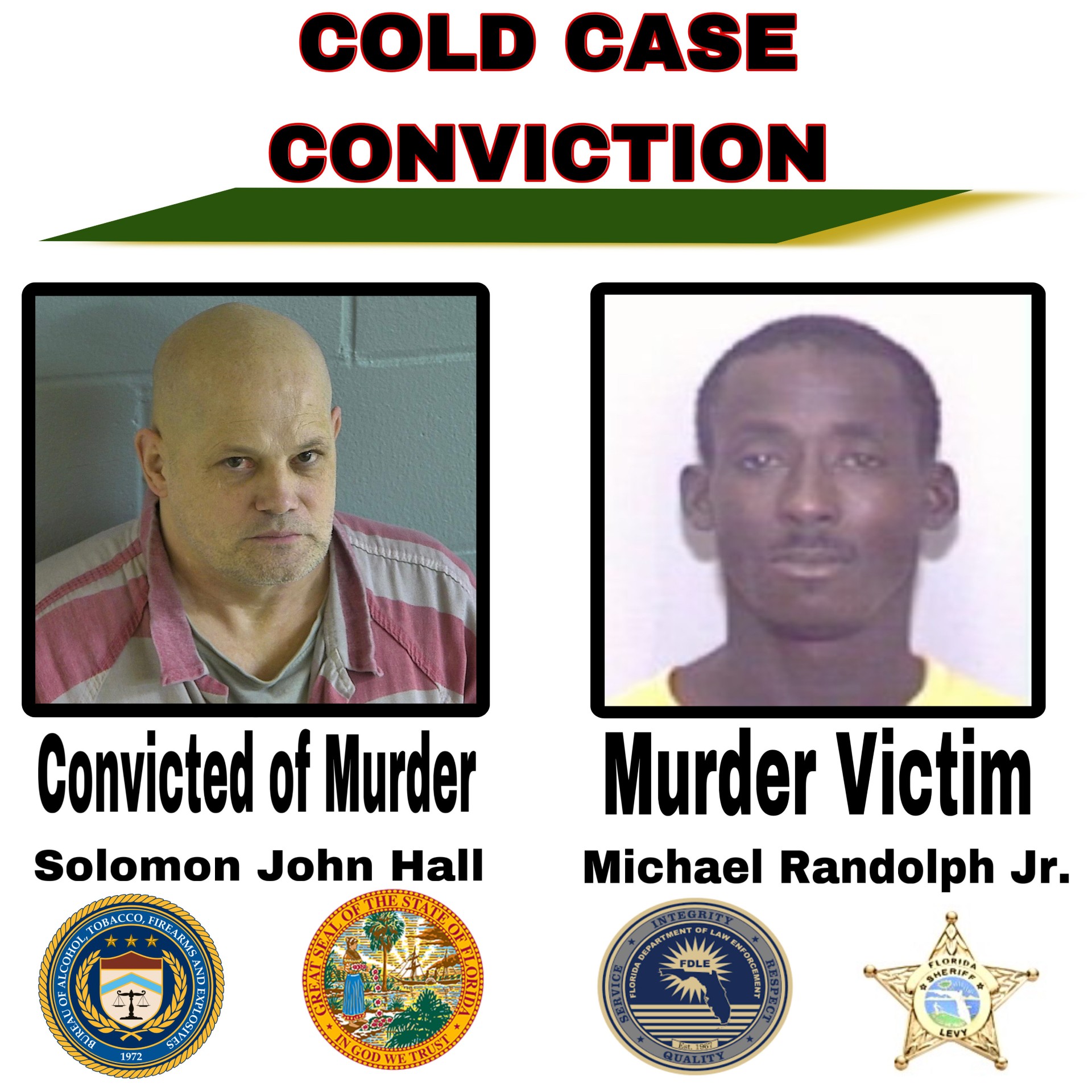 Cold Case Murder Conviction Levy County Sheriff's Office