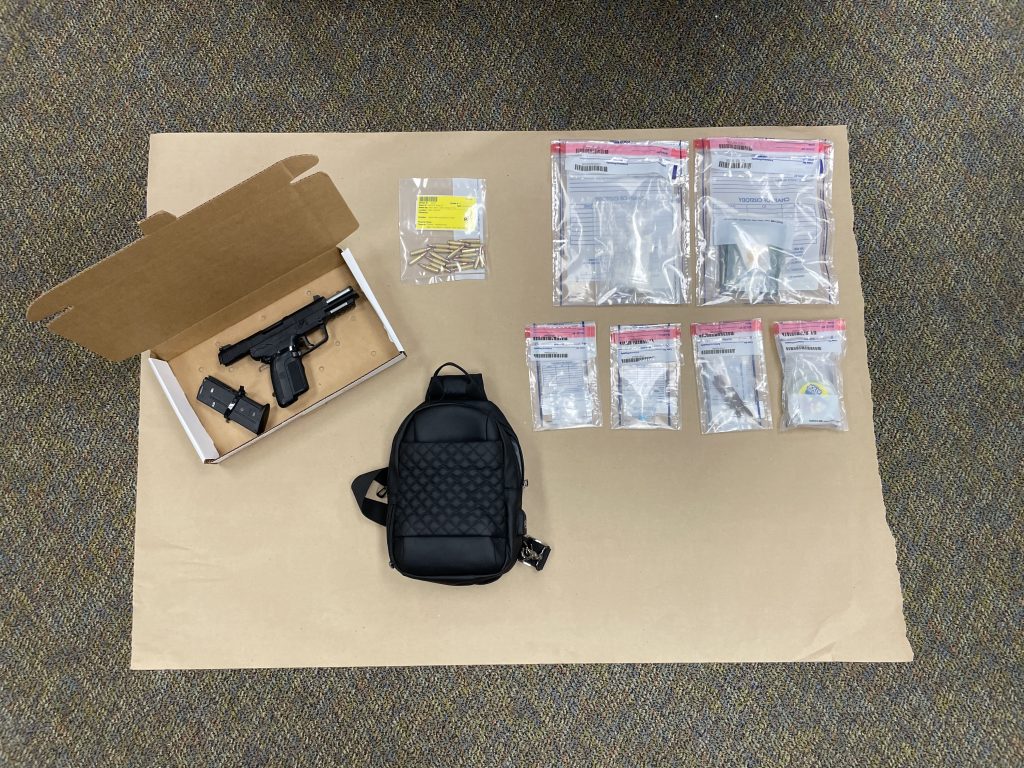 Traffic Stop Recovers Gun and Drugs